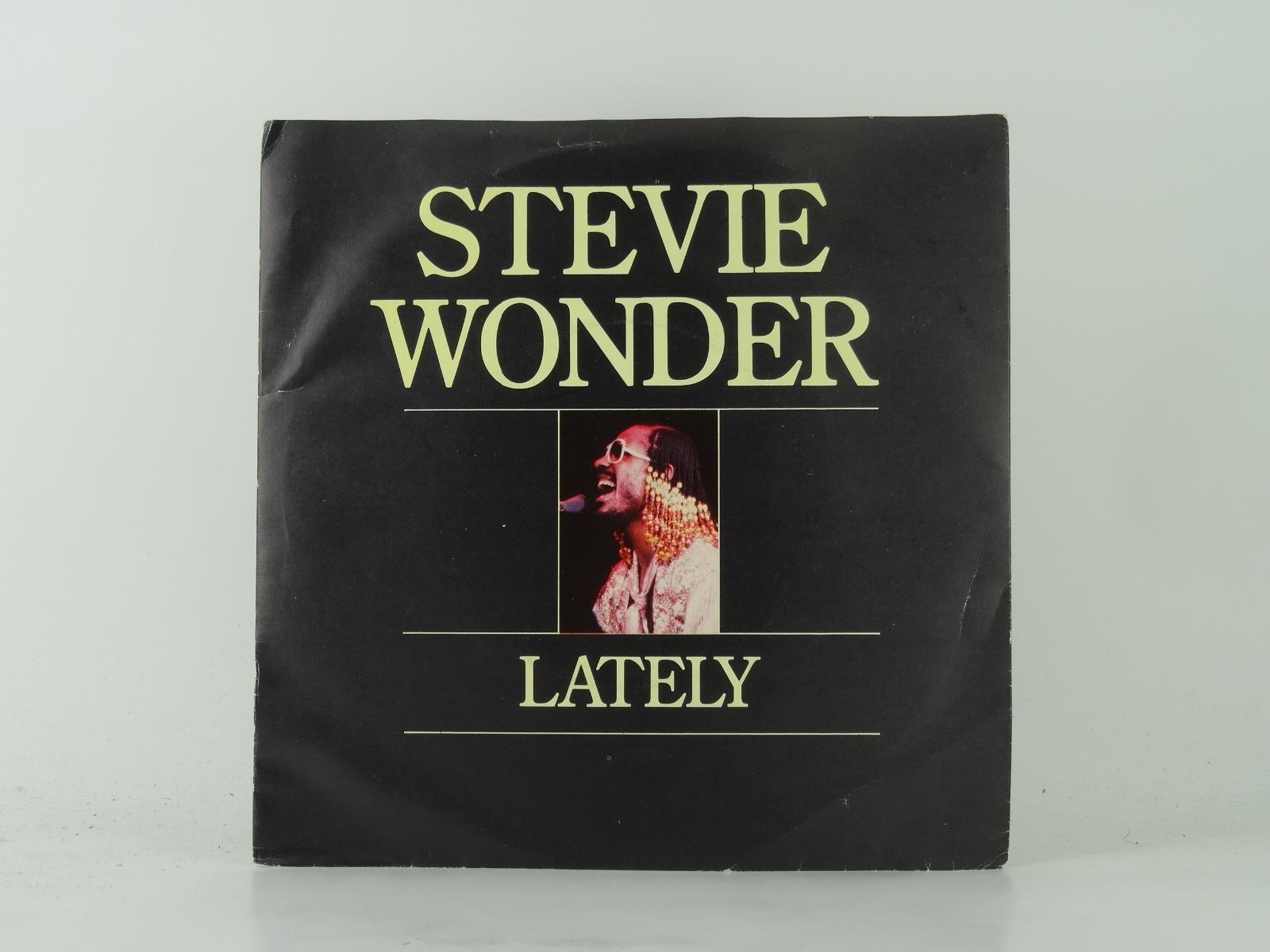 STEVIE WONDER LATELY (1) (3) 2 Track 7" Single including Picture Sleeve MOTOWN R