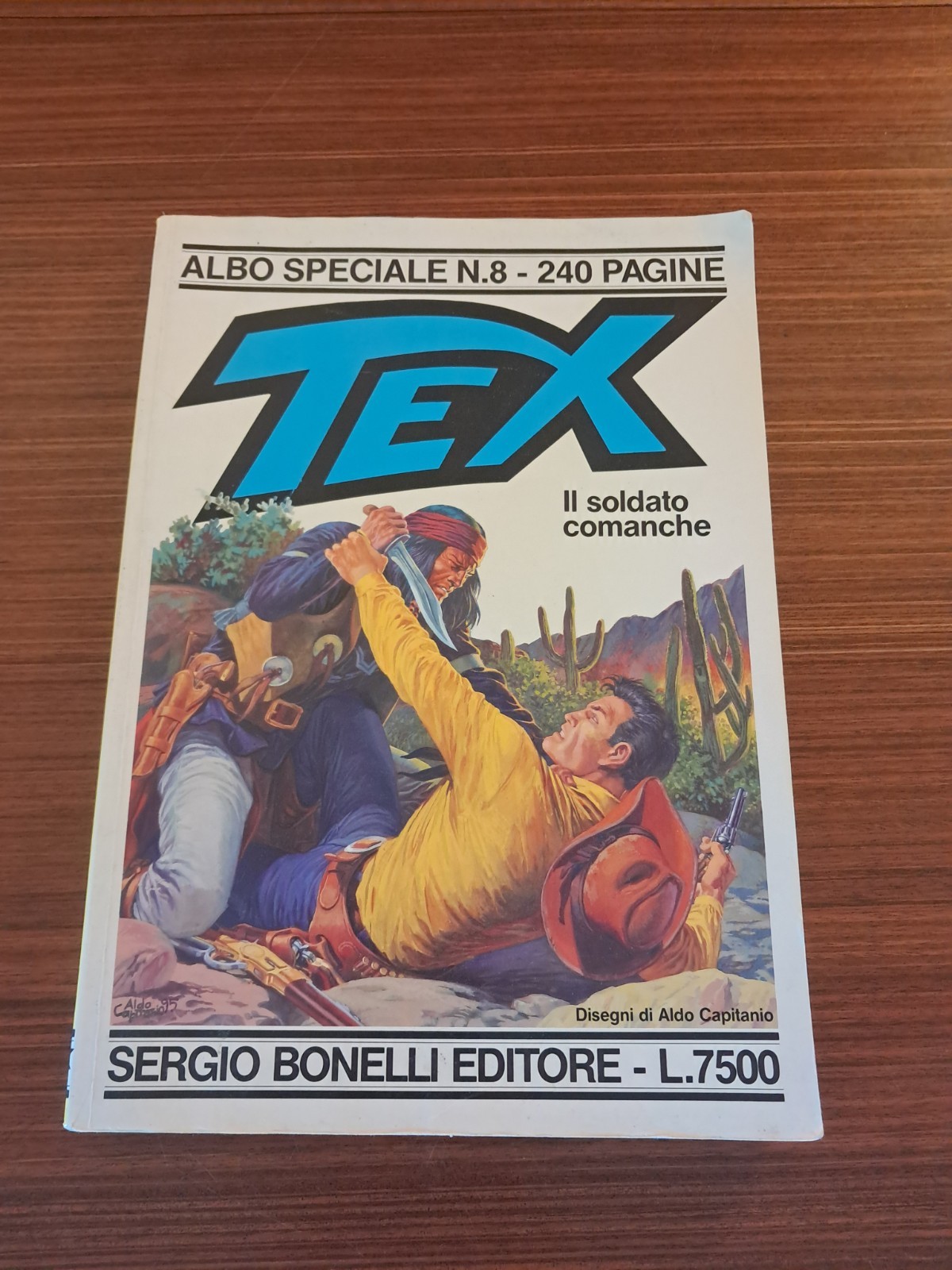 Sergio Bonelli Editore Tex Il soldato comanche Albo speciale n.8 240p 1983