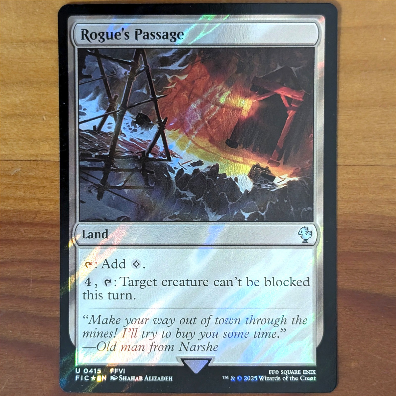 Rogue's Passage - Surge Foil - FIC 0415 - Final Fantasy FFVI FF6 MTG