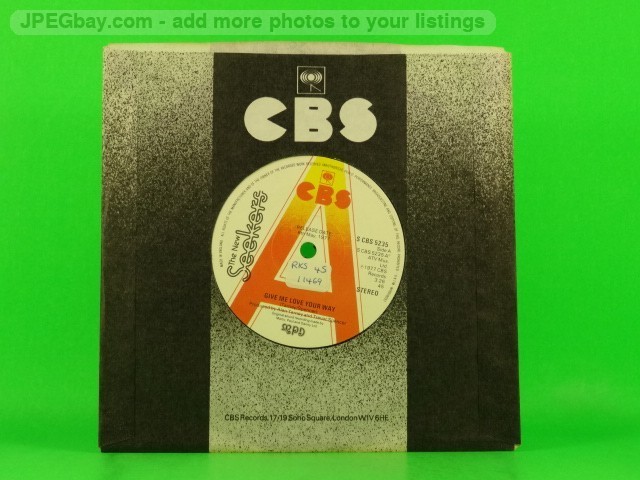 THE NEW SEEKERS GIVE ME LOVE YOUR WAY (154) 2 Track 7"Single Company Sleeve CBS