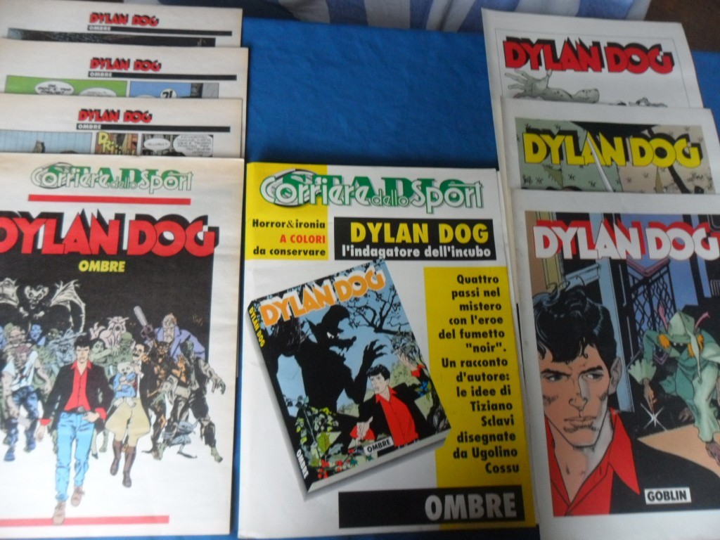 DYLAN DOG  CARTONATO  SU STADIO  CPL  FUMETTI E MANIFESTI  OTTIMO 1991     !!!