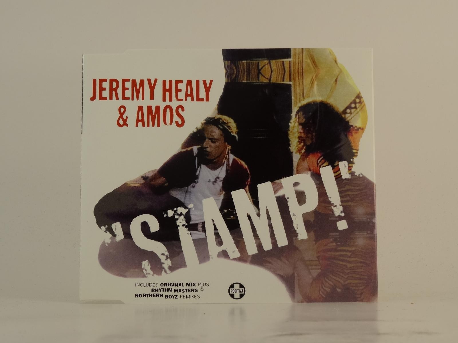 JEREMY HEALY AND AMOS STAMP (G44) 4 Track CD Single plus Picture Sleeve POSITIVA