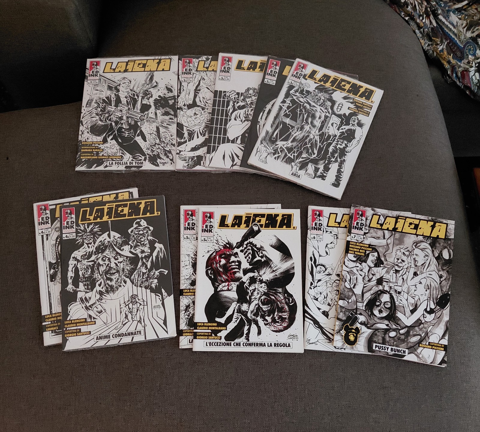La Iena 9 - Sequenza 1-7 -  Ed. Inkiostro Piccioni