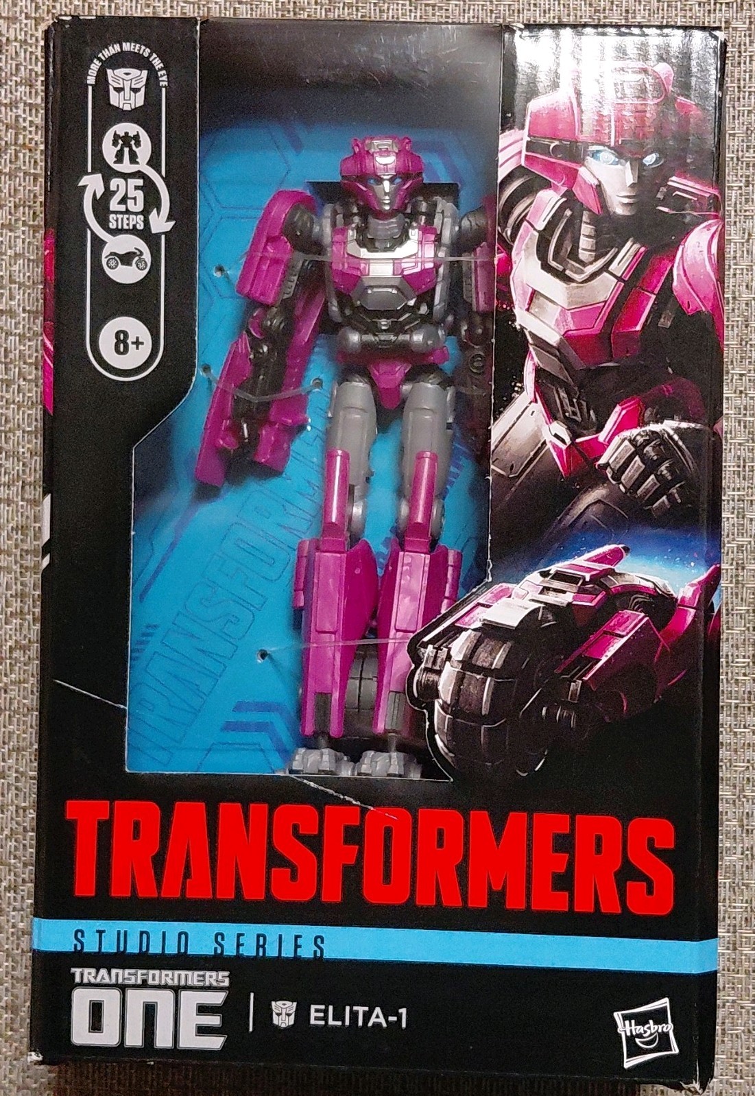 Hasbro Transformers Studio Series Modellino Elita-1 in plastica con scatola
