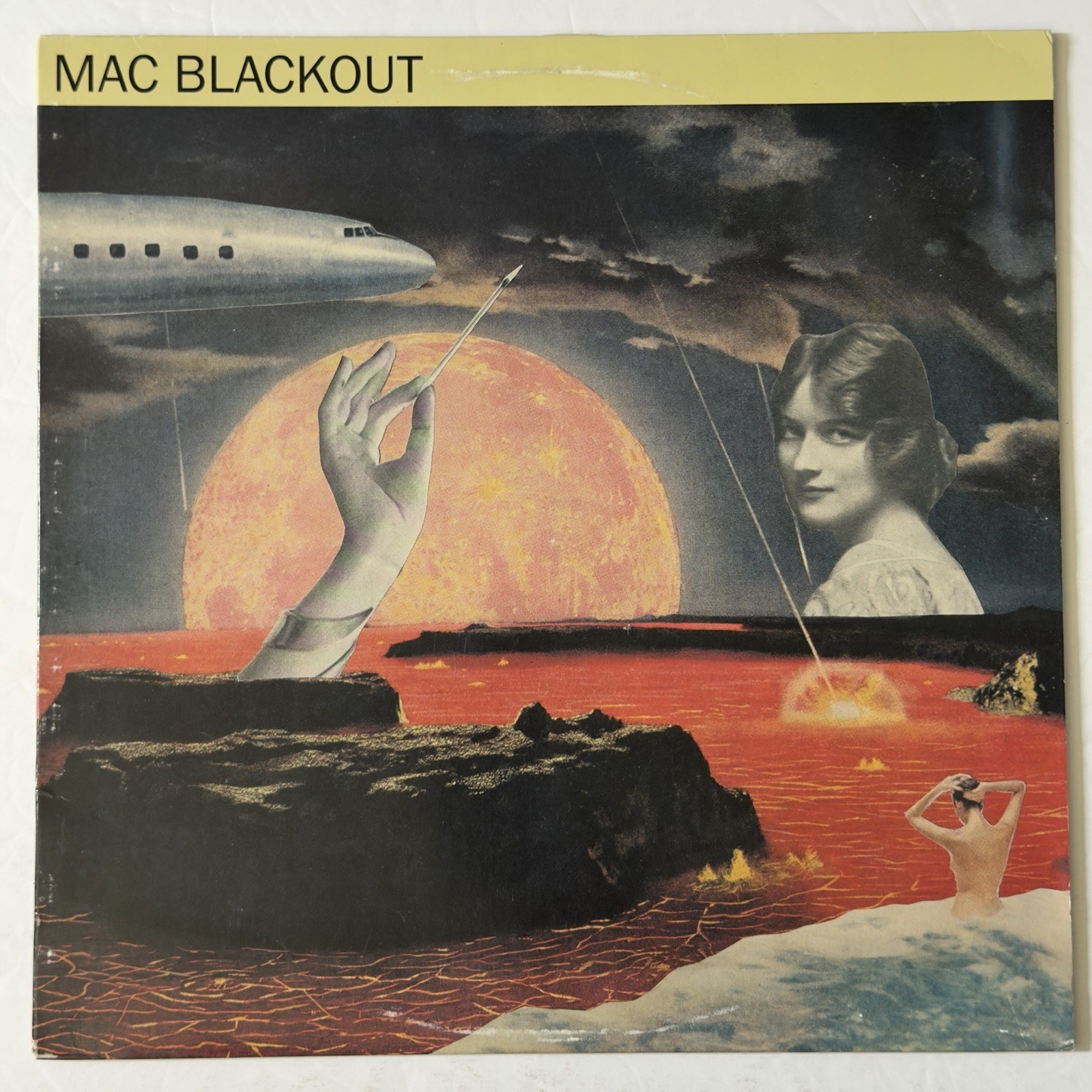 Mac Blackout~2007 Self Titled LP~Lo-Fi Synth-Pop Punk~Dead Beat~EX Vinyl LP