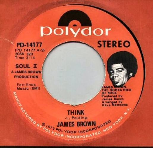 James Brown - Think / Something (7", Single) (Very Good Plus (VG+)) - 3657649500