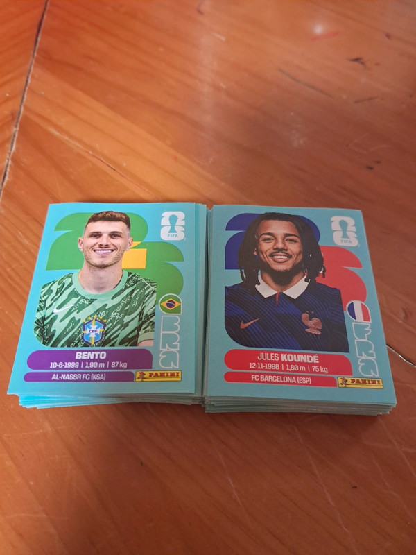 Lote 50 cromos sin repetidas mundial 2026 panini