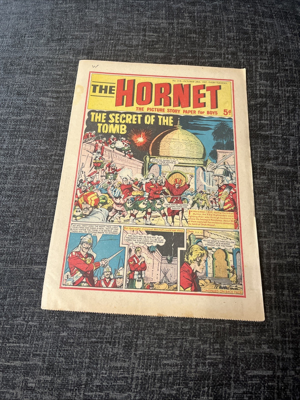 Hornet Comic - #216 - 28 October 1967