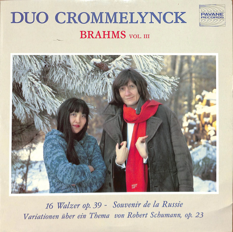 Duo Crommelynck, Brahms Vol. III, 16 Walzer Op.39 VG+/NM