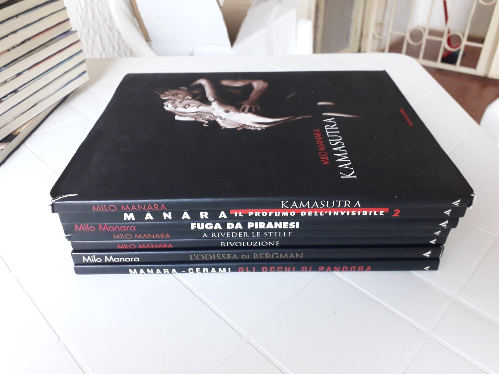 Milo Manara Lotto 7 Libri Cartonati Mondadori