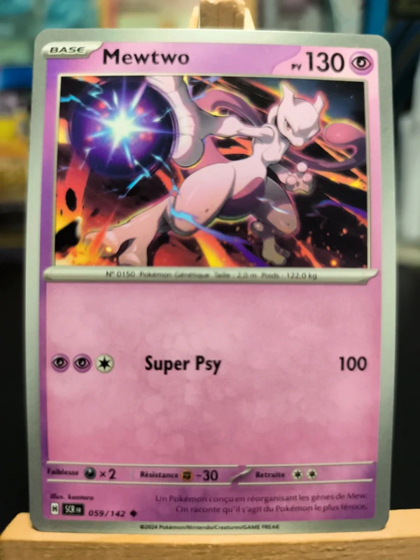 Mewtwo 059/142 couronne stellaire