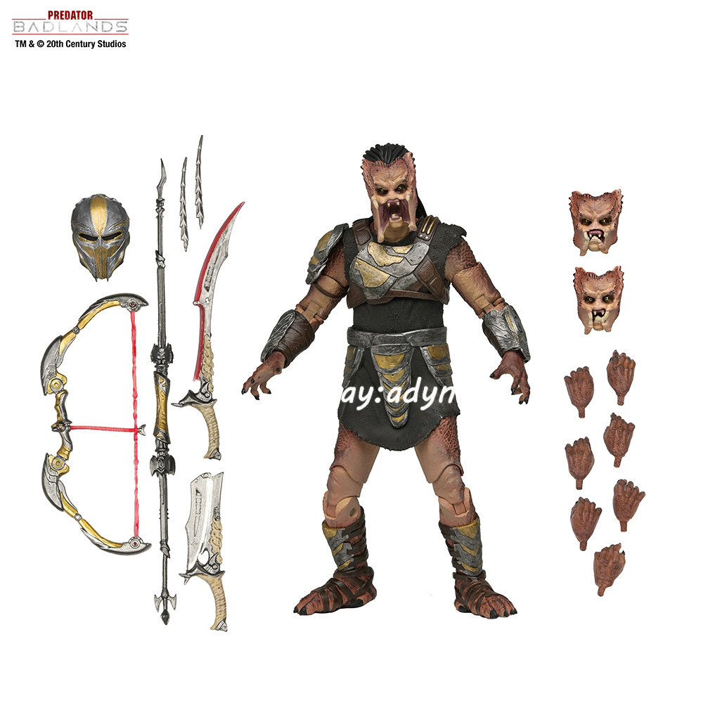NECA Predator: Badlands Ultimate Dek Training Armor Action Figure In Stock