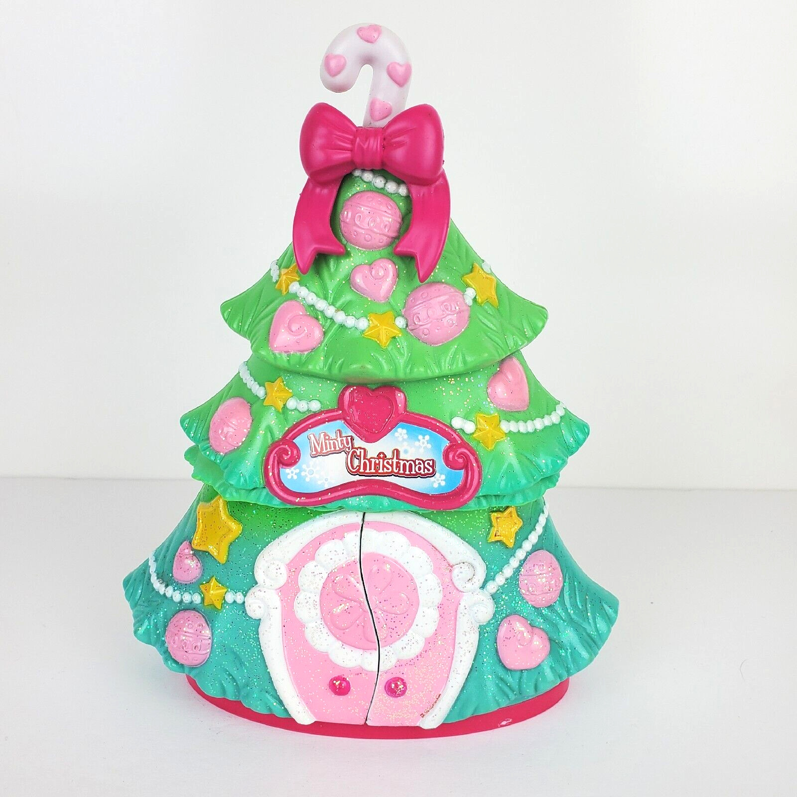 Hasbro 2006 My Little Pony A Very Minty Christmas Tree Pop-Up Playset ONLY 7.5"