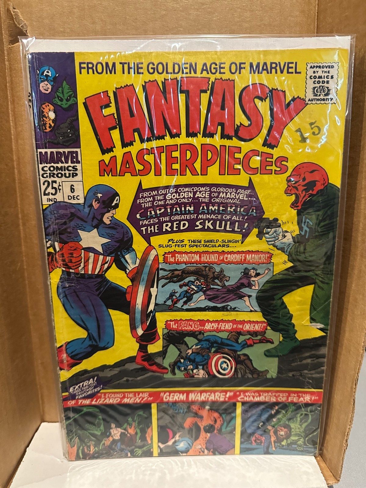 Fantasy Masterpieces #6 (Marvel Comics December 1966)