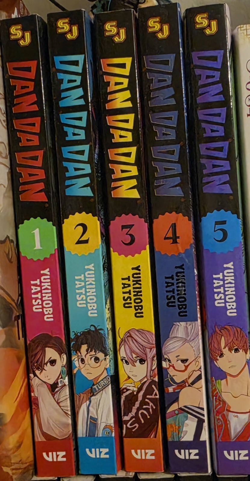 Dandadan Manga Volumi 1-5 Inglese