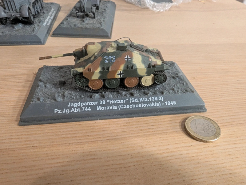 Miniature Militaire WWII - Jagdpanzer 38 "Hetzer" (Sd.Kfz.138/2) - 1945
