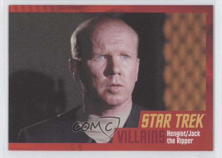 Star Trek 2013 serie originale: Heroes & Villians cartone Jack lo Squartatore a8x
