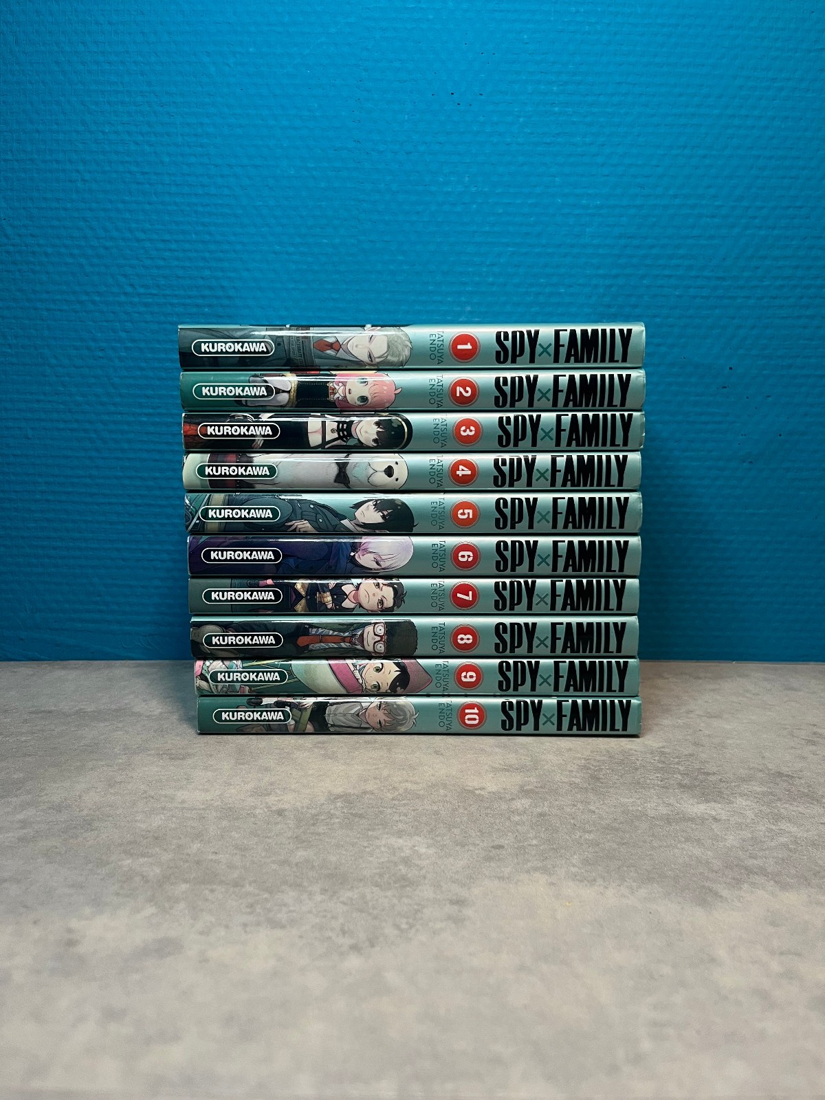 manga : spy x family / tomes 1 a 10
