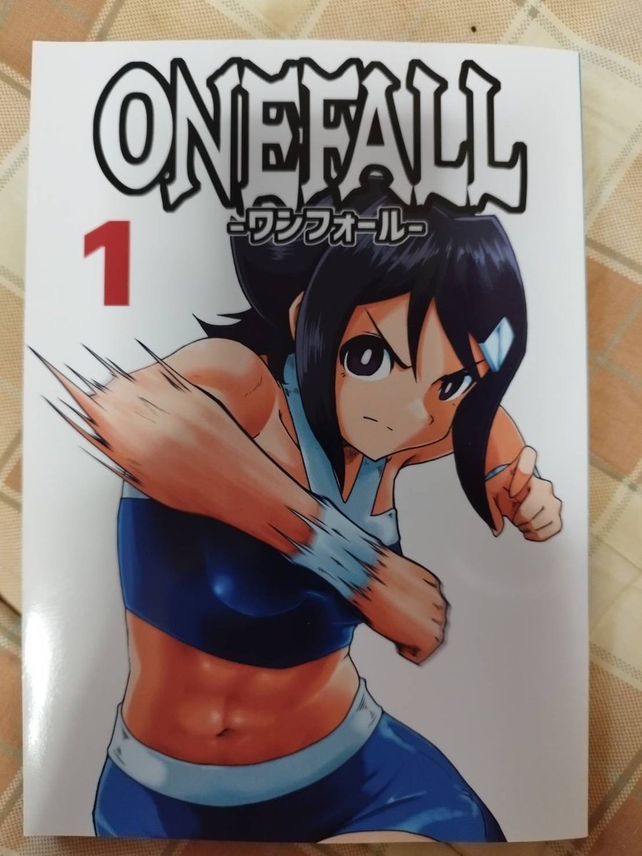 ONEFALL Vol.1 Manga Sledgehammer Wrestling Fumetto Giappone Nuovo