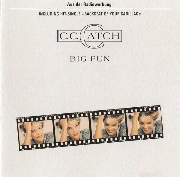 C.C. CATCH -Big Fun -CD (Synth-pop, Euro-Disco)  Incl. Backseat of Your Cadillac