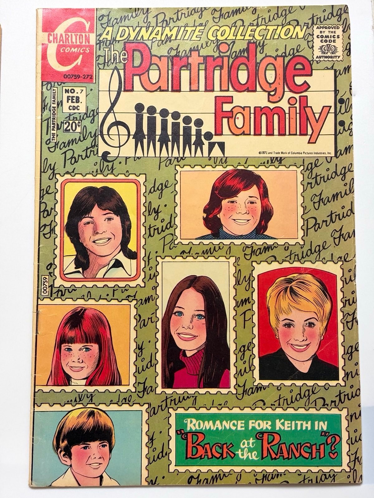 Pertridge Family #7 (1972) in 6,5 fine+ - Spedizione illimitata