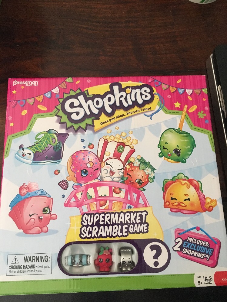 Shopkins Supermarket Scramble Game