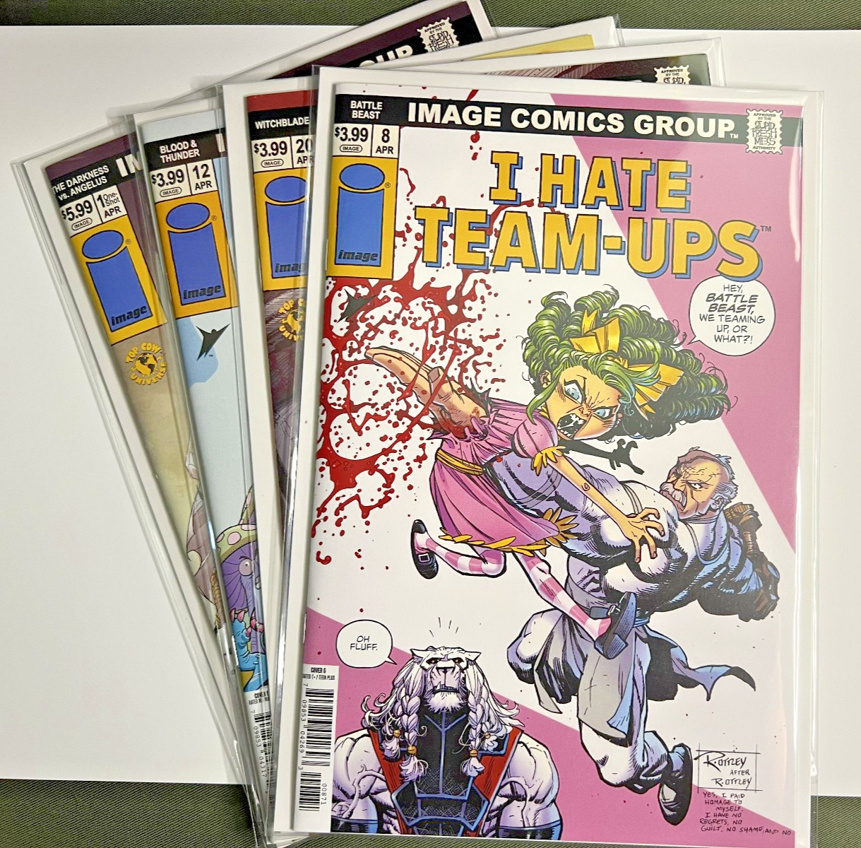 Lotto Varianti I HATE TEAM-UPS - Battle Beast/Witchblade/ Blood & Thunder/Darkness