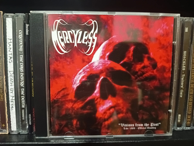 Mercyless Visions from the past CD