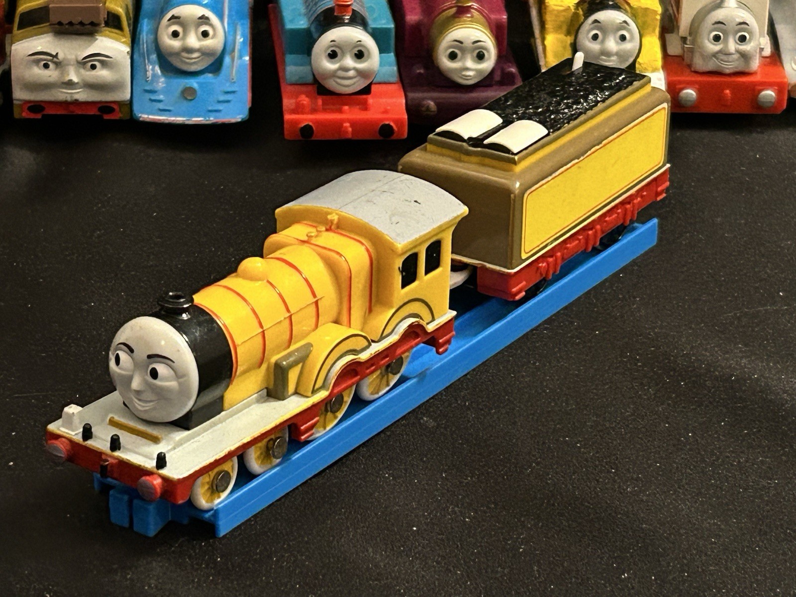 Treno giocattolo vintage raro Thomas & Friends Tomy Trackmaster Molly Hit