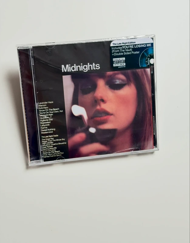 Taylor Swift CD Midnights The Late Night edition