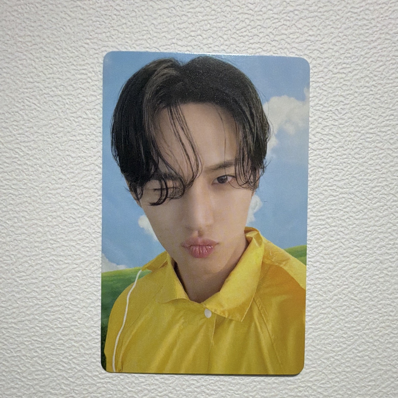 Seventeen mingyu seventen heaven photocard