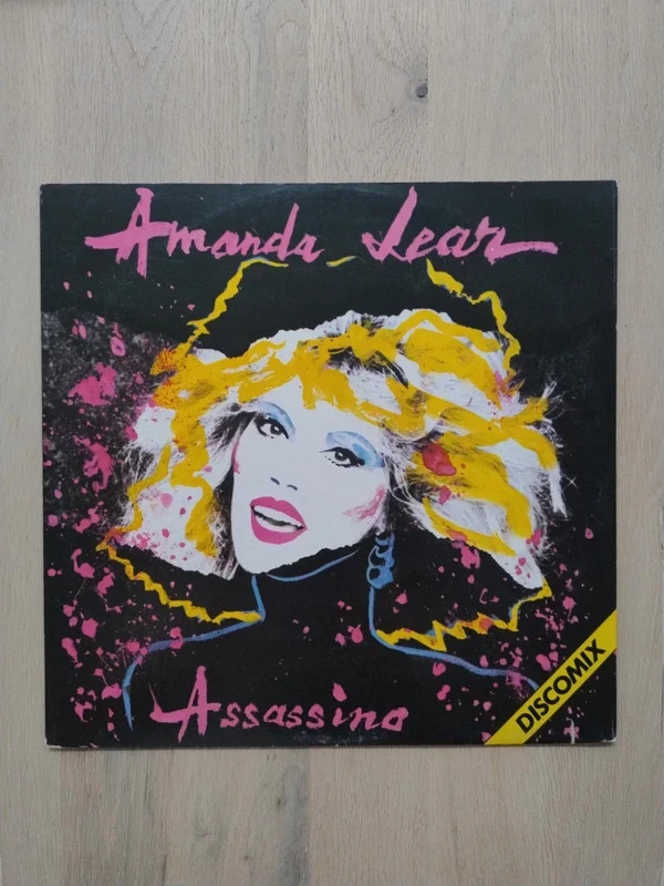 Disque vinyl Amanda Lear Assassino 12" italo discomix