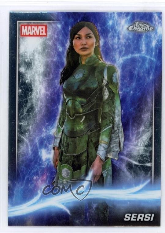 2025 Topps Chrome Marvel Studios Sersi #117 0us8