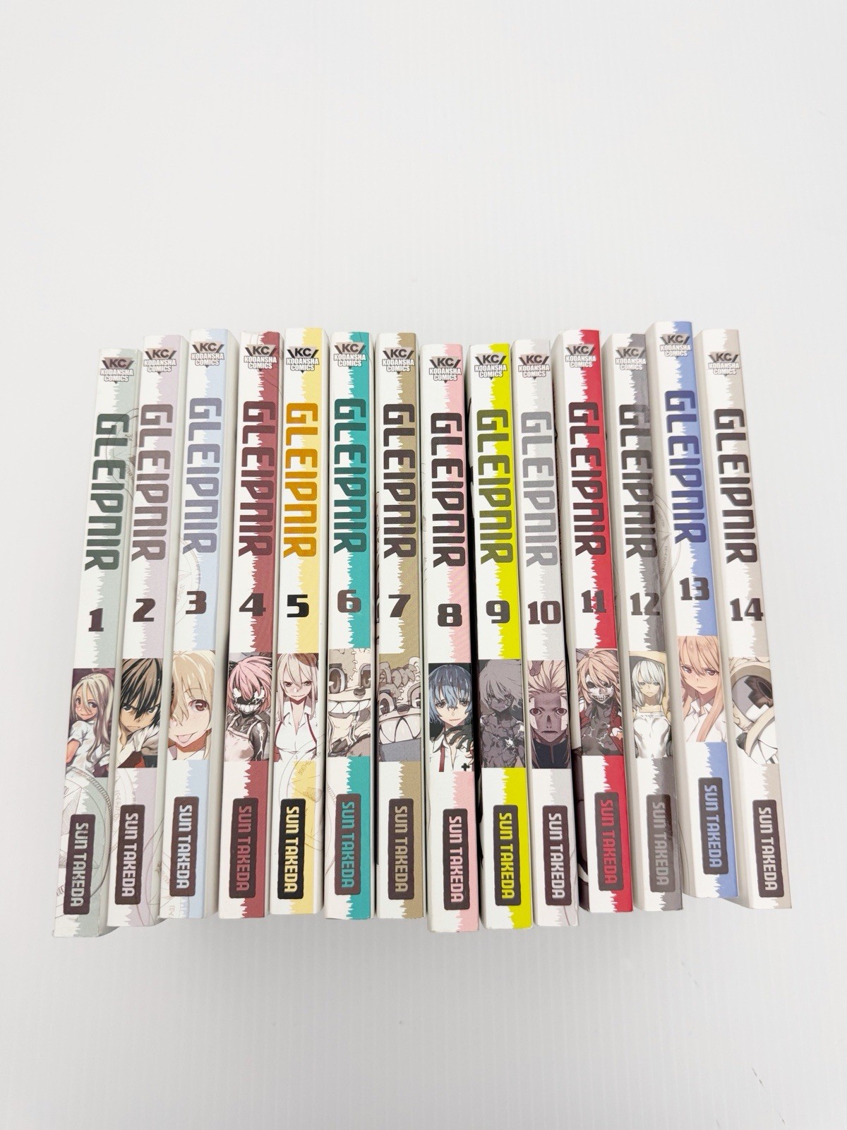 Kodansha Gleipnir Anime Manga Libri Volume 1-14 Set Completo Inglese