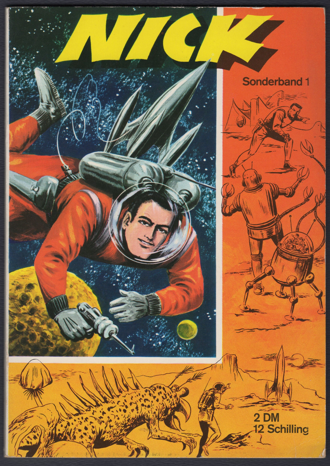 NICK 1966 - Volume speciale originale 1 - Editore Lehning, 52 pagine, ottimo