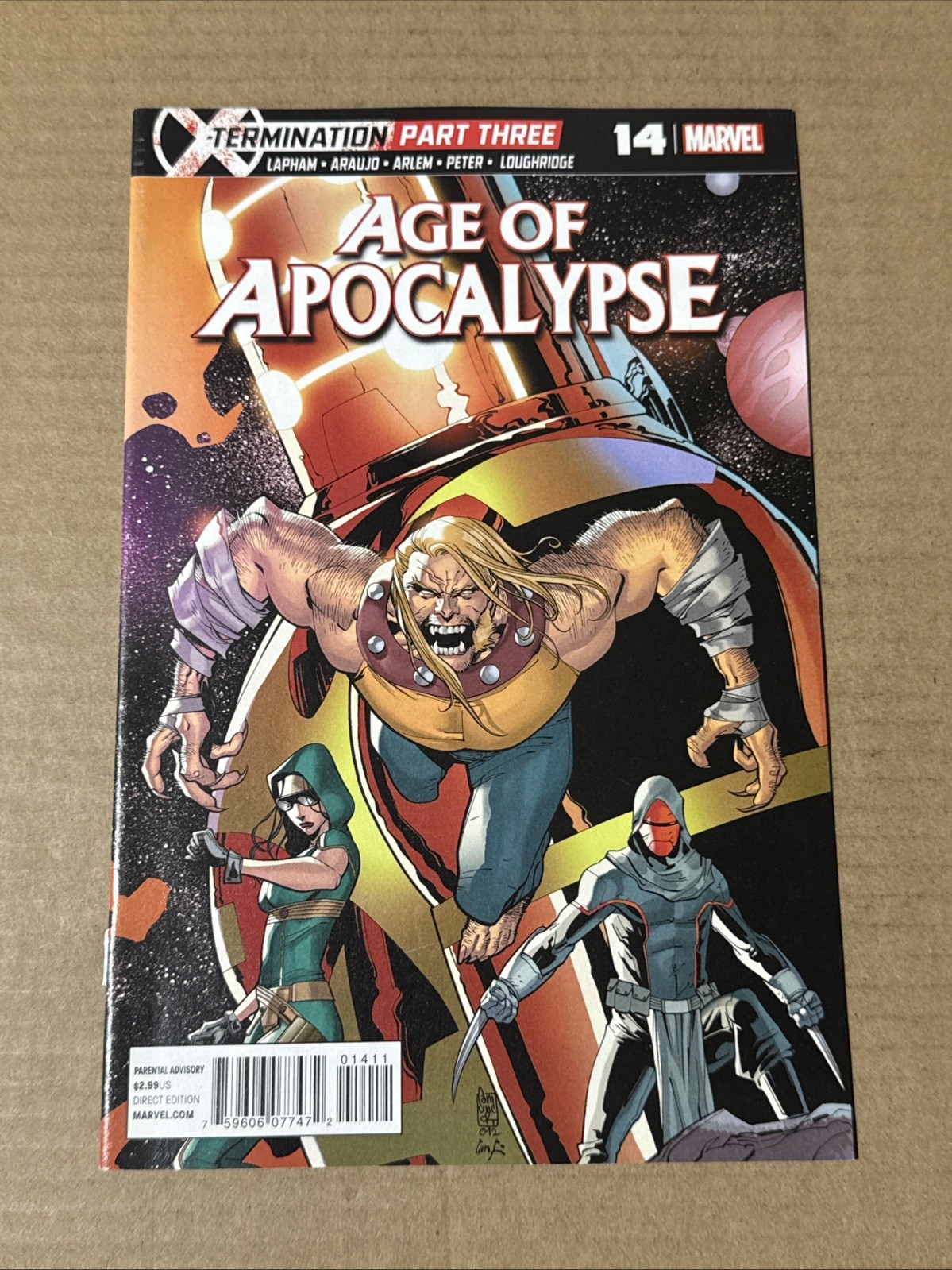 AGE OF APOCALYPSE #14 PRIMA STAMPA MARVEL COMICS (2013) X-TERMINATION PARTE 3