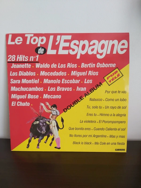 Le top de l'Espagne double vinyle compilation