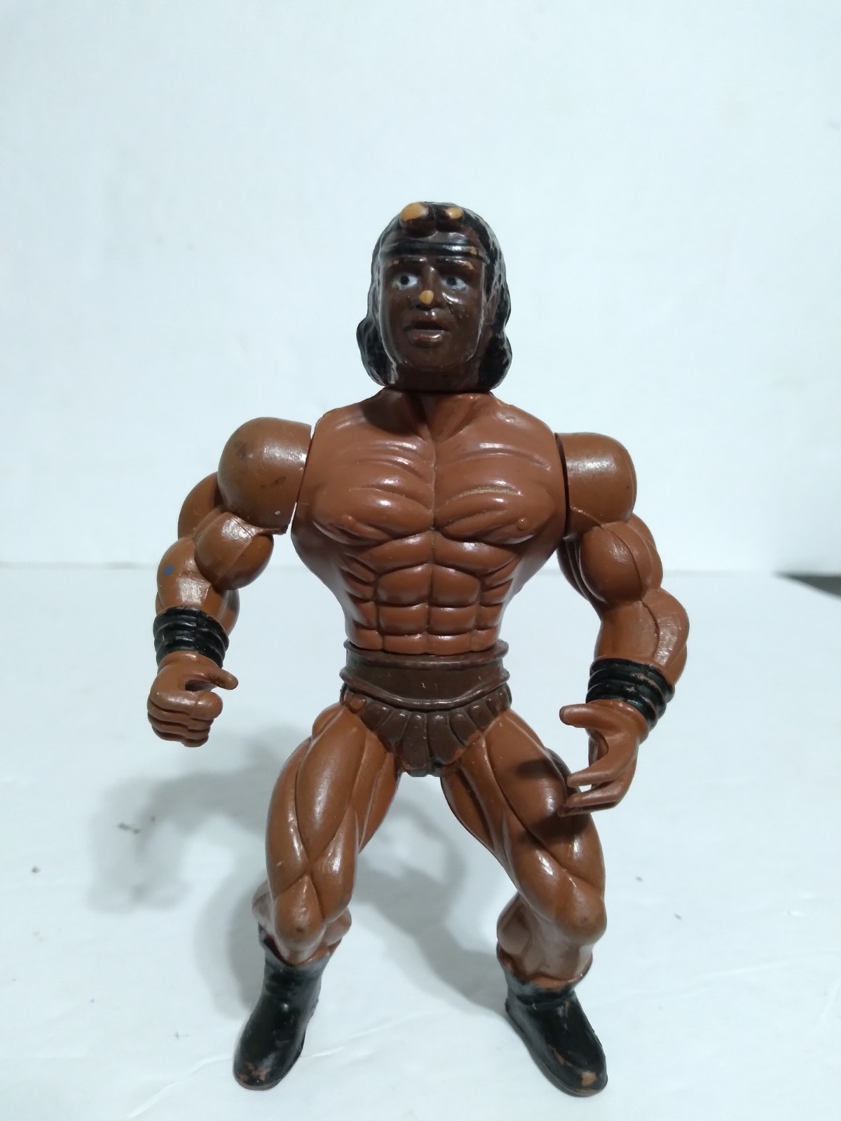Wrestling Champs WWE Bootleg KO Action Figure A. Champ Jimmy Snuka 80s Vintage