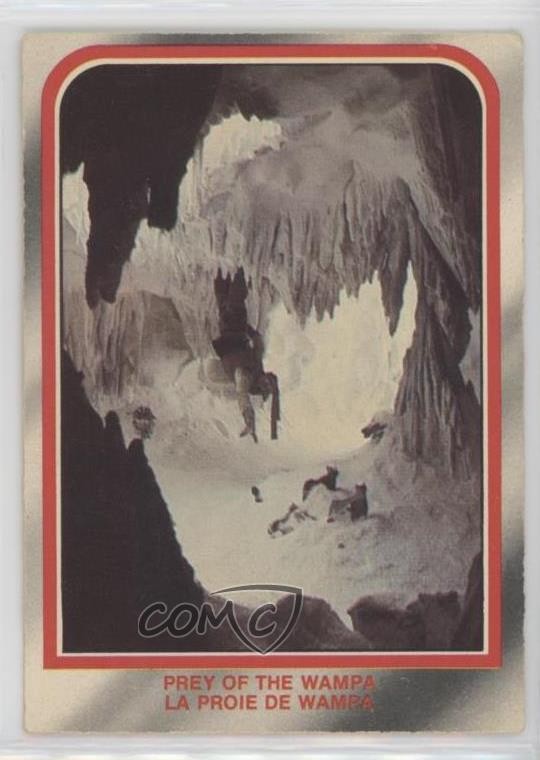 1980 O-Pee-Chee Star Wars: L'Impero colpisce ancora Preda del Wampa #20 b8c
