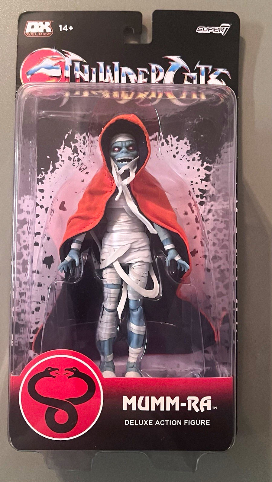 Super7 ThunderCats Modellino Mumm-Ra Deluxe con mantello NUOVO