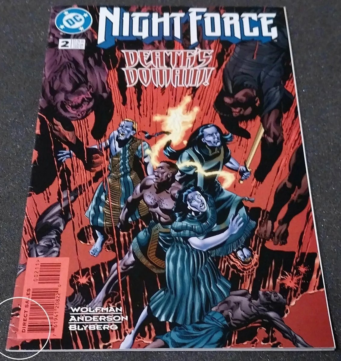 Night Force #2 fumetto gennaio 1997 DC Comics Death's Domain Fair 
