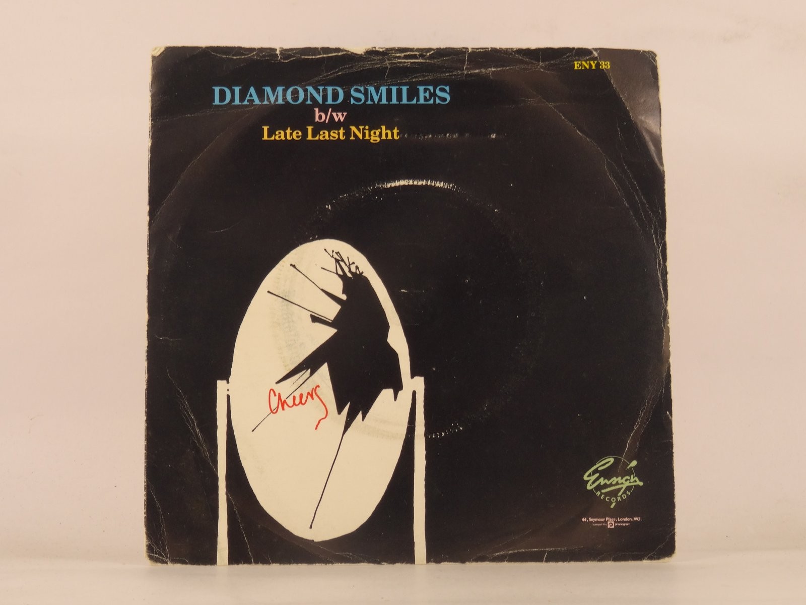 THE BOOMTOWN RATS DIAMOND SMILES (94) 2 Track 7" Single including Picture Sleeve