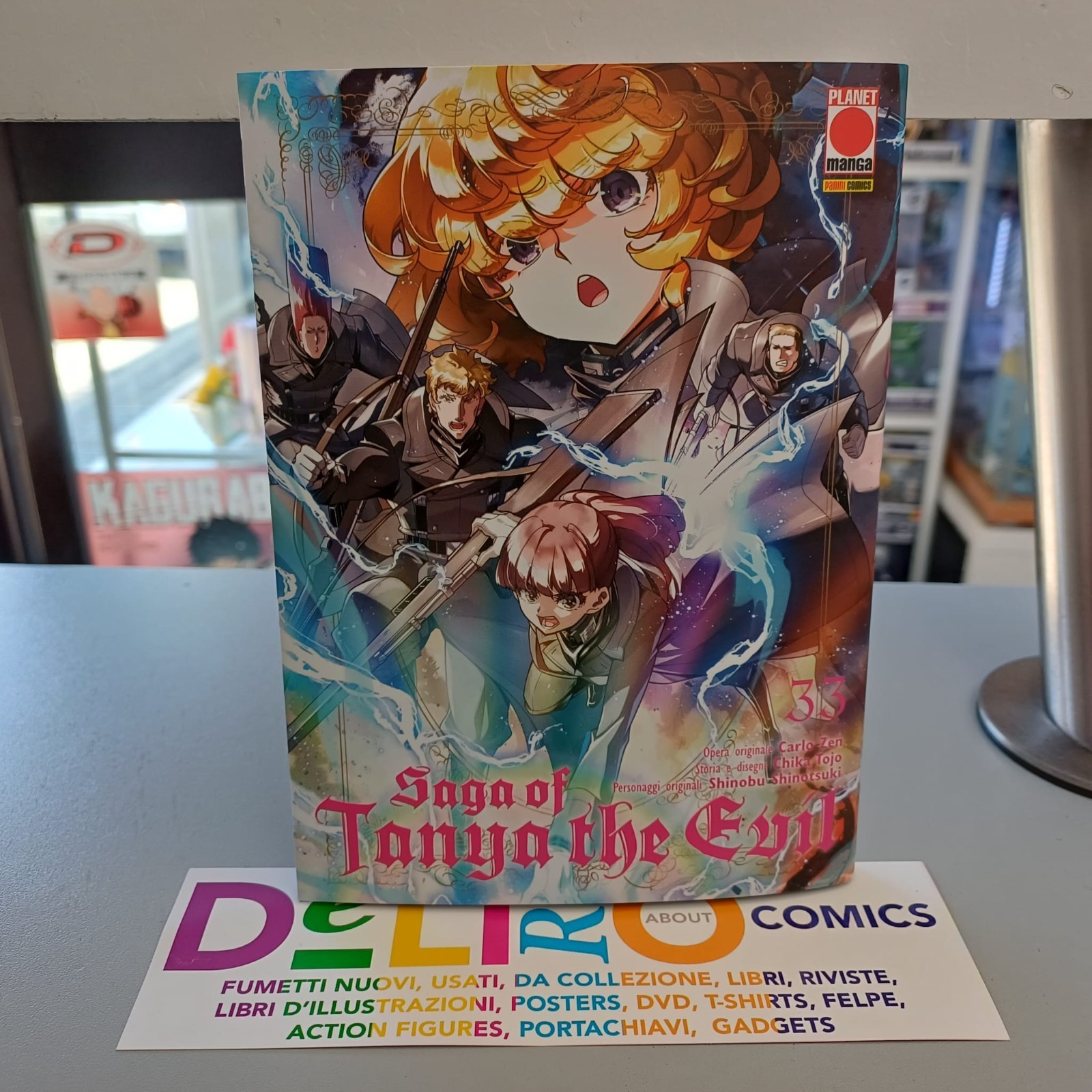 SAGA OF TANYA THE EVIL N.33 PRIMA EDIZIONE Ed. PLANET MANGA - SCONTO 5%