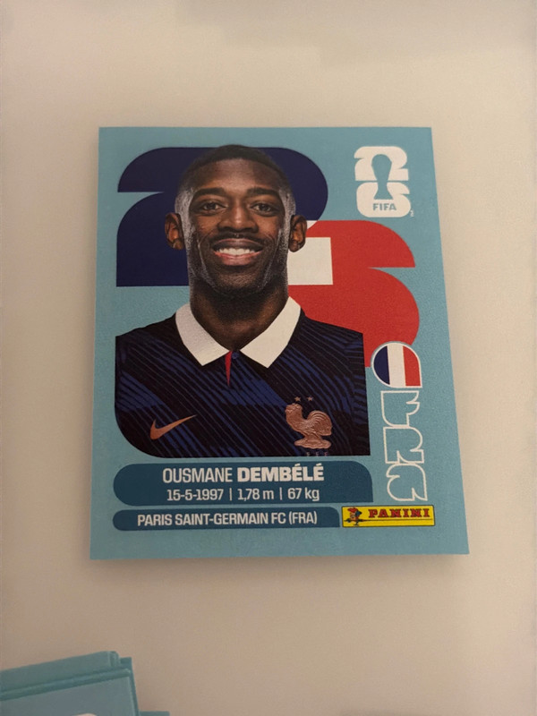 Panini WM 2026 Dembele FRA15