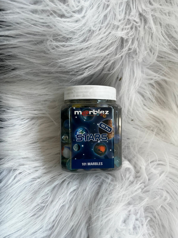 🌟 Bocal de 101 billes "Marblez Stars" - Neuf