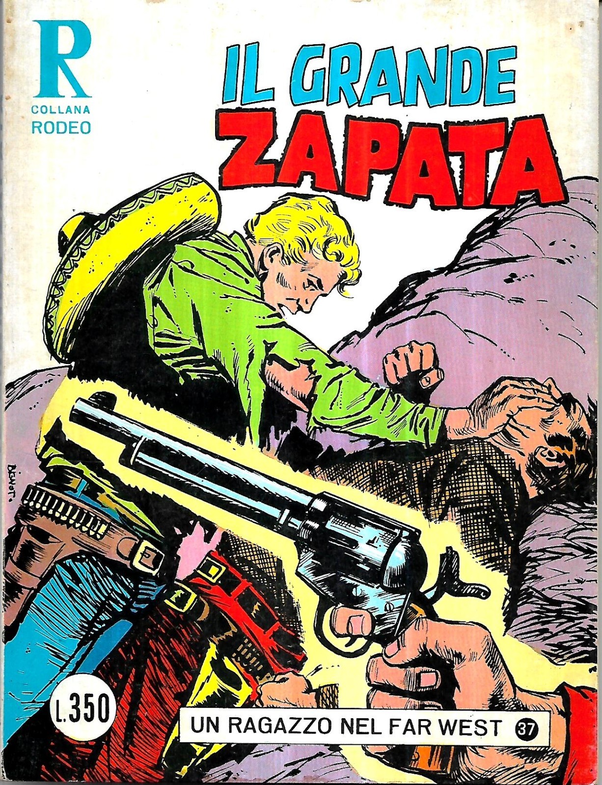Collana Rodeo / Ragazzo nel Far West 104 (gen 1976, Lire 350): ottimo +++