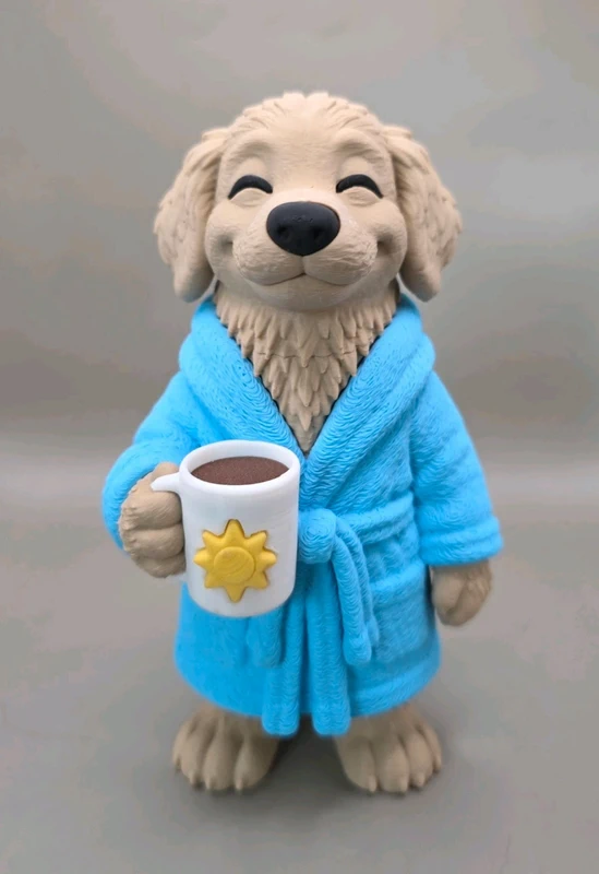 Figura perro Golden Retriever