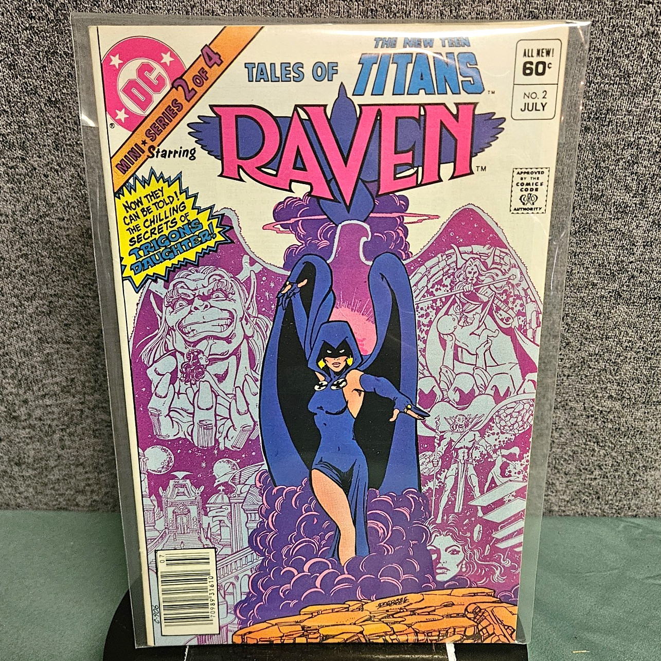 DC Comics Tales of the Teen Titans #2 Raven Direct Edition Copper Age 1984