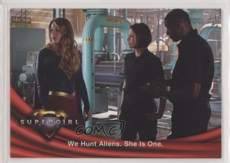 2018 Cryptozoic Supergirl Alex Danvers Cacciamo gli alieni Lei è una #06 1qy