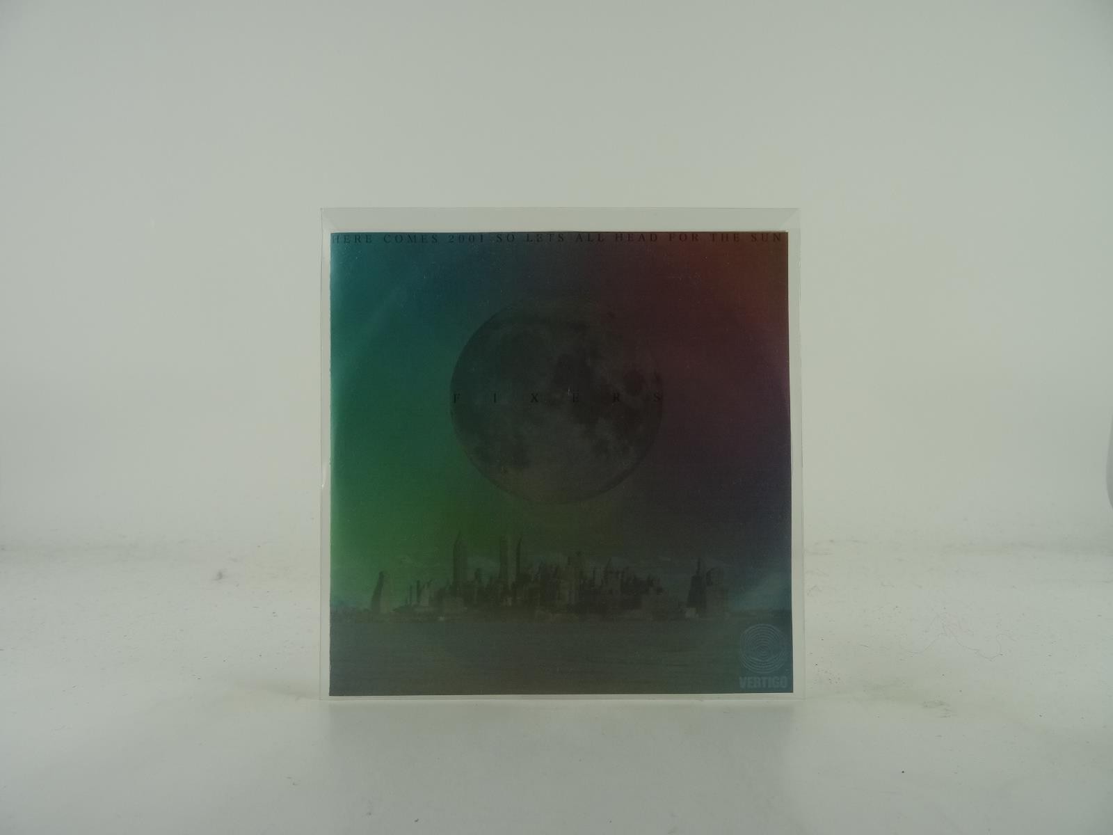 FIXERS HERE COMES 2001 SO LETS ALL HEAD FOR THE SUN (D65) 4 Track Promo CD Singl